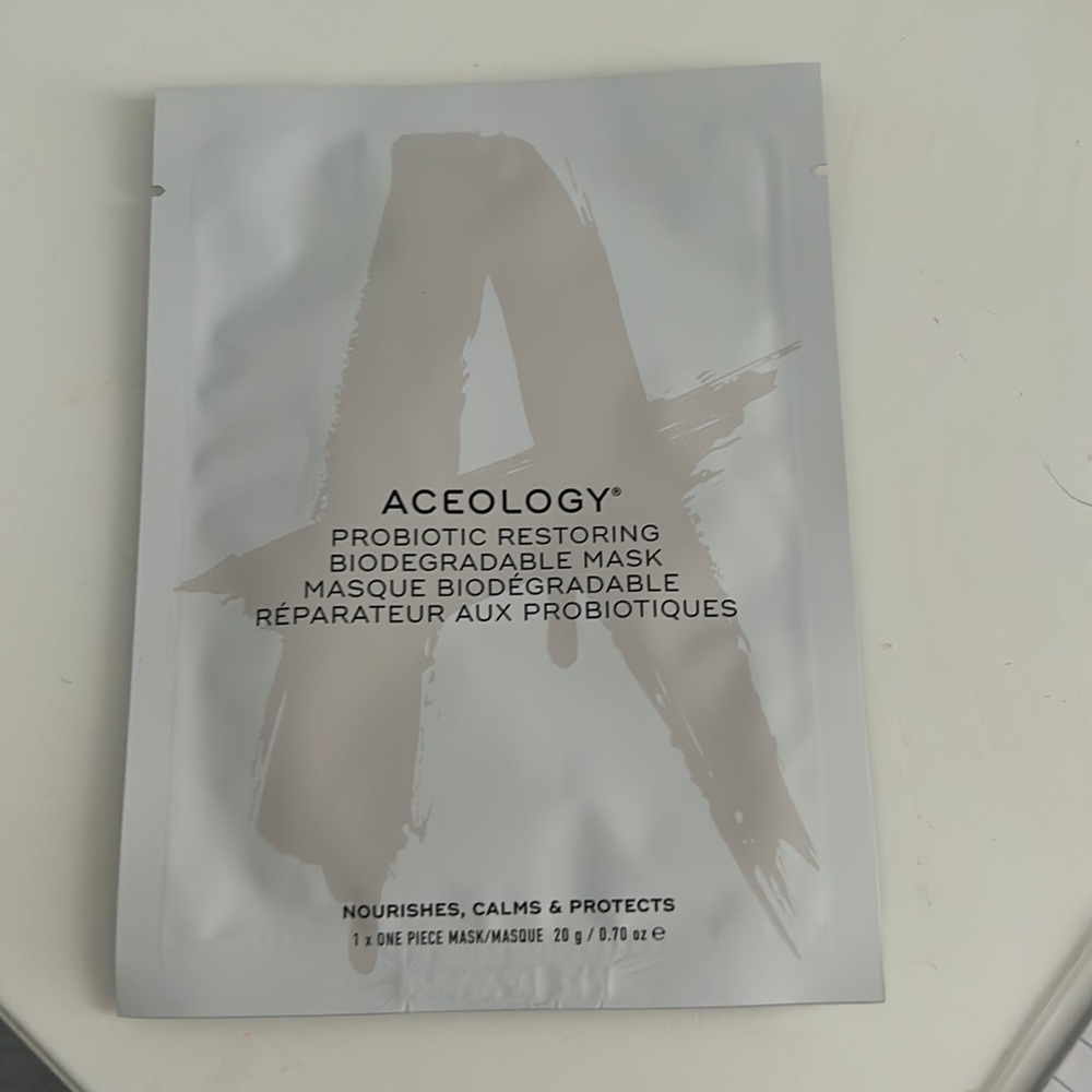 PROBIOTIC RESTORING BIODEGRADABLE MASK